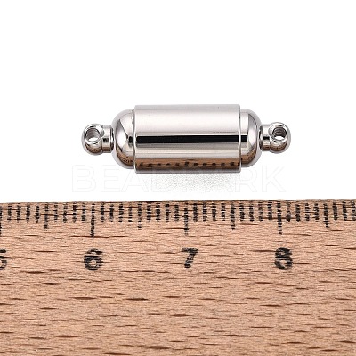304 Stainless Steel Magnetic Clasps STAS-N127-02C-P-1