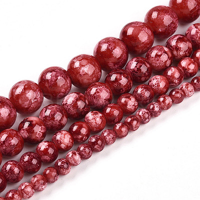 Baking Paint Glass Beads X1-DGLA-N003-6mm-A02-1