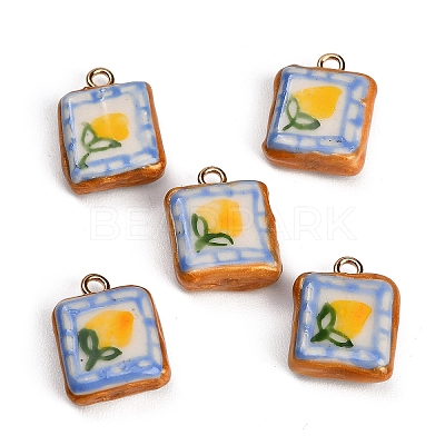 Handmade Porcelain with Brass Pendants PR-CBAB520-09A-1