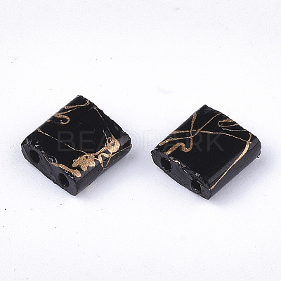 2-Hole Glass Seed Beads X-SEED-S023-26C-06-1