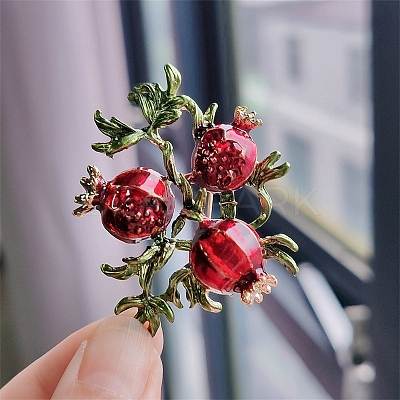 Pomegranate Enamel Pins PW-WGDC38F-01-1