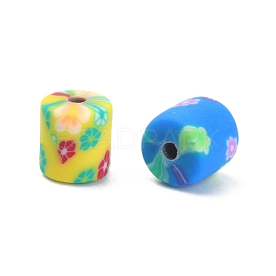 150Pcs 6 Colors Handmade Polymer Clay Beads CLAY-FS0001-21-1
