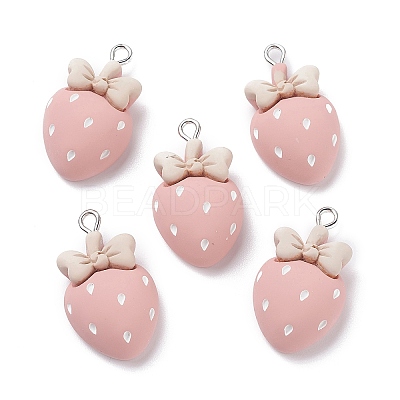 Opaque Resin Pendants X1-RESI-F030-03-1