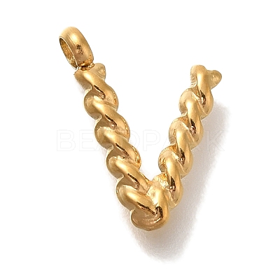 PVD Vacuum Plating 304 Stainless Steel Pendants STAS-S148-28G-V-1