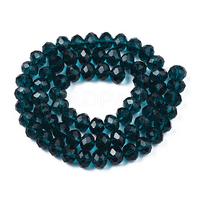 Glass Beads Strands EGLA-A034-T10mm-D27-1