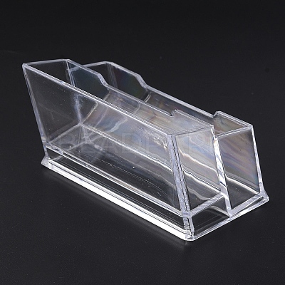 Plastic Business Card Display Holder AJEW-WH20001-68B-1