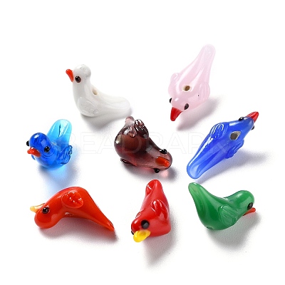 Handmade Lampwork Beads LAMP-F020-08-1