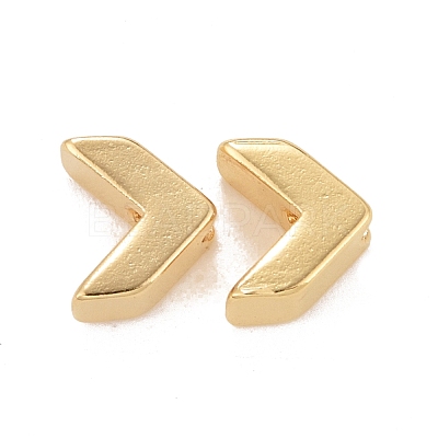 Rack Plating Eco-friendly Brass Beads KK-D075-30G-RS-1