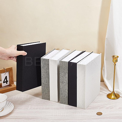 6Pcs 6 Styles Fake Book Model Simulation Book AJEW-NB0008-24A-1