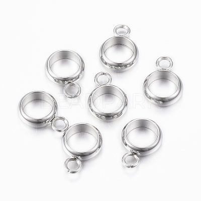Tarnish Resistant 201 Stainless Steel Tube Bails STAS-K155-02P-1