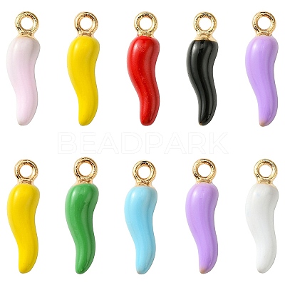 Alloy Enamel Pendants X1-ENAM-N054-70M-1