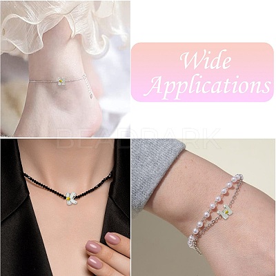 26Pcs 26 Styles Zinc Alloy Enamel European Beads FIND-CJ0004-01-1