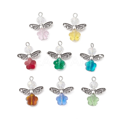 Glass Pendants PALLOY-JF04119-1