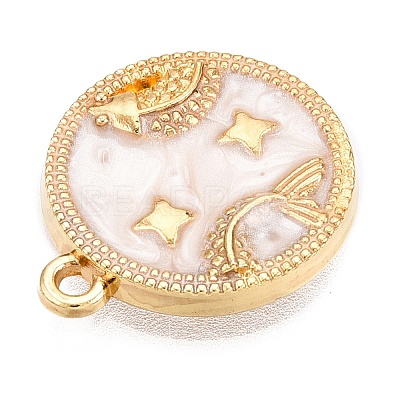 Alloy Enamel Pendants X1-ENAM-T021-03C-1