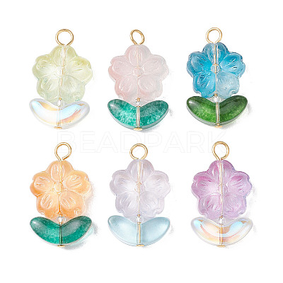 Glass Pendant PALLOY-TA00090-50A-1