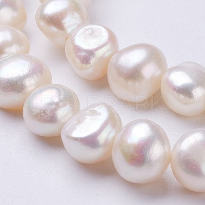 Natural Cultured Freshwater Pearl Beads Strands PEAR-P002-28-1