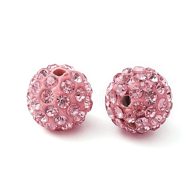 Pave Disco Ball Beads RB-YW0001-10B-1