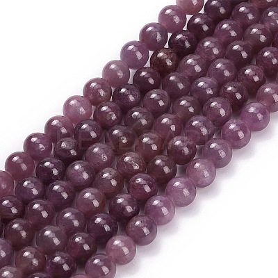 Natural Ruby Beads Strands G-L631-A01-6mm-A-1