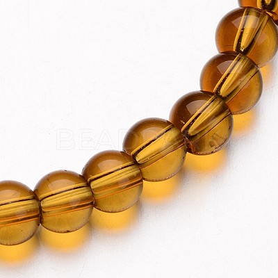 Glass Round Bead Strands X-GLAA-I028-8mm-11-1