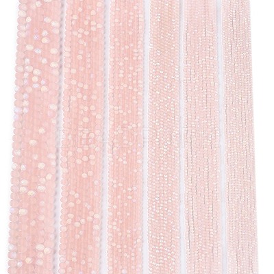Transparent Glass Beads Strands LS-EGLA-A044-T6mm-MB22-1