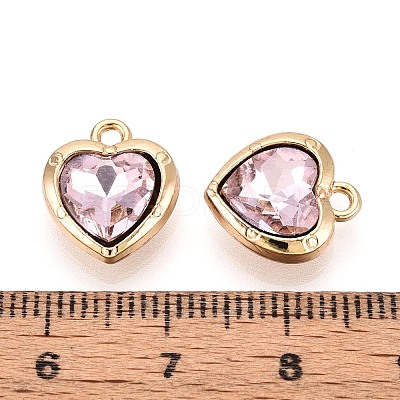 Alloy Rhinestone Charms PALLOY-T092-23G-02-1