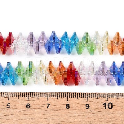 Transparent Glass Beads Strands GLAA-T023-A27-01-1