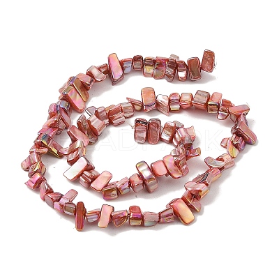 Natural Freshwater Shell Beads Strands BSHE-H018-07B-1
