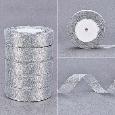 Glitter Metallic Ribbon OCOR-T001-25mm-YC-1