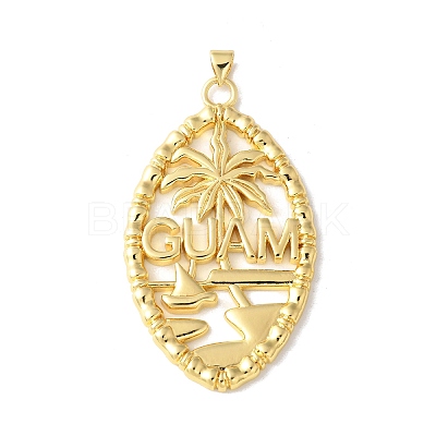 Brass Pendants KK-A252-24G-1