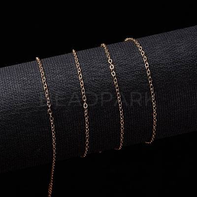 3.28 Feet Brass Cable Chains X-CHC-S003-13G-1