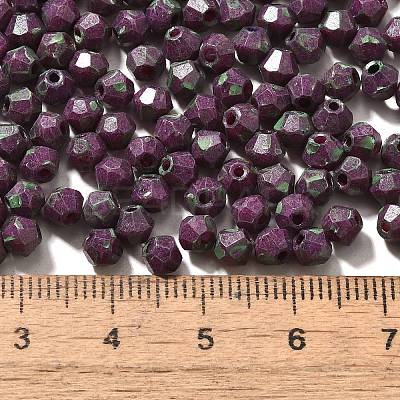 Picasso Baking Paint Glass Seed Beads SEED-A032-02A-17-1