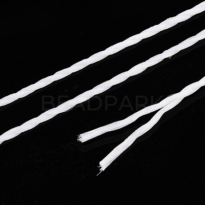 2-Ply Round Waxed Cotton Thread Cords YC-T004-01A-03-1