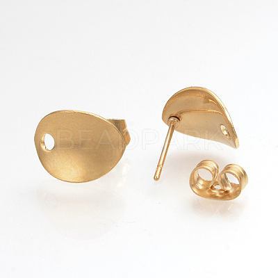 304 Stainless Steel Stud Earring Findings STAS-Q223-06-1