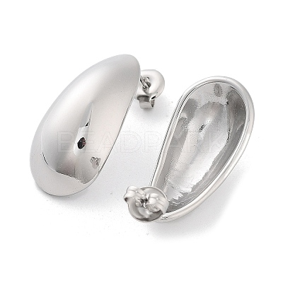 Non-Tarnish 304 Stainless Steel Stud Earrings EJEW-H115-16P-1