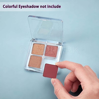 9 Pcs Transparent Empty Eyeshadow Palette JX089A-1