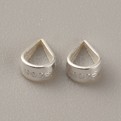 925 Sterling Silver Snap on Bails LS-STER-WH0010-02B-S-1