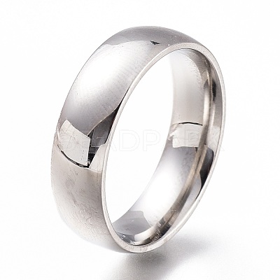 Tarnish Resistant 304 Stainless Steel Finger Rings RJEW-F110-13P-1