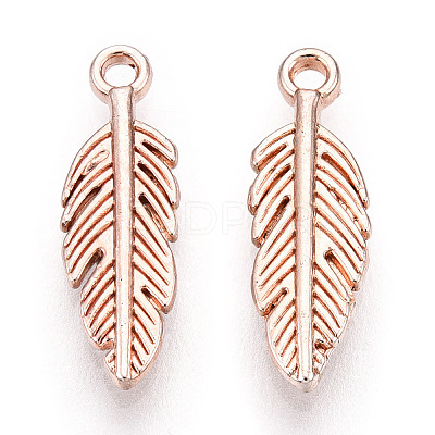 Alloy Pendants TIBEP-S317-10RG-RS-1
