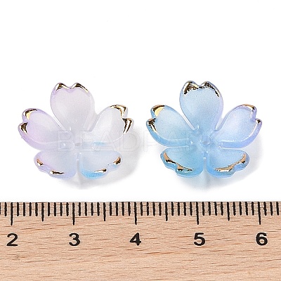 Acrylic Bead Caps OACR-H119-01D-1