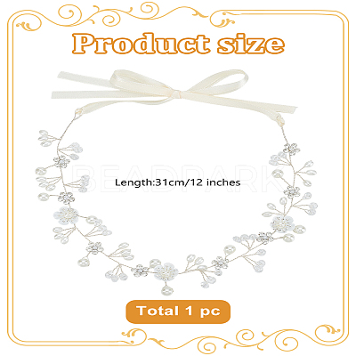 1Pc Polyester Headband AJEW-LP0002-21S-1