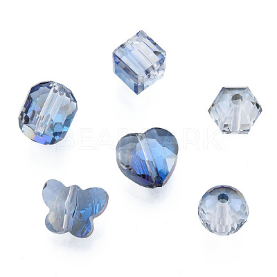 Transparent Glass Beads EGLA-N002-49-B05-1