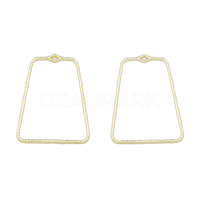 Alloy Open Back Bezel Pendants X-PALLOY-T085-04LG-1