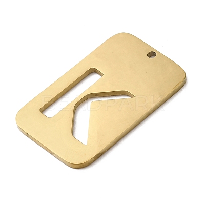 304 Stainless Steel Pendants STAS-D200-01K-G-1