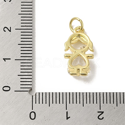 Rack Plating Brass Glass Pendants KK-P272-18A-G01-1