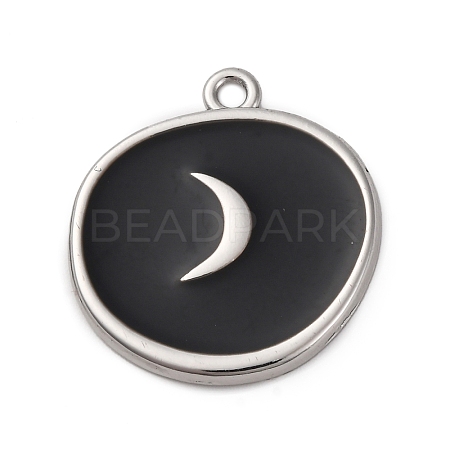 Alloy Enamel Pendants PALLOY-R162-03P-1