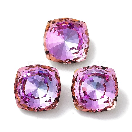 Glass Rhinestone Cabochons RGLA-G020-03A-D502-1