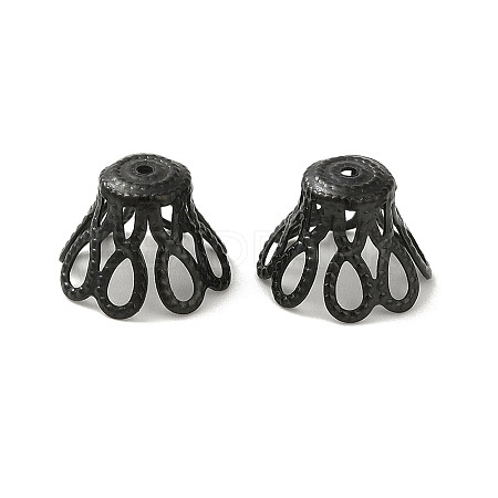 304 Stainless Steel Bead Caps STAS-P363-03B-EB-1