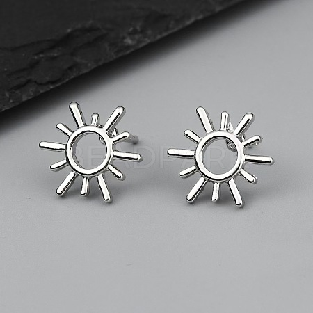 304 Stainless Steel Stud Earrings FS-WG82045-21-1