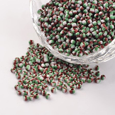 12/0 Opaque Colours Seep Glass Beads SEED-M008-C47-1