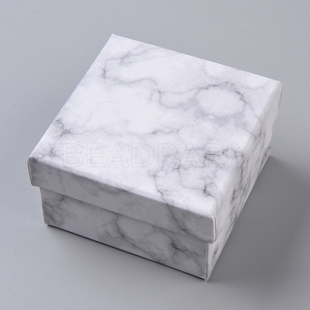 Cardboard Jewelry Boxes CBOX-WH0003-08D-1